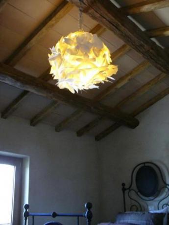 Decorazioni fatte a mano nelle camere