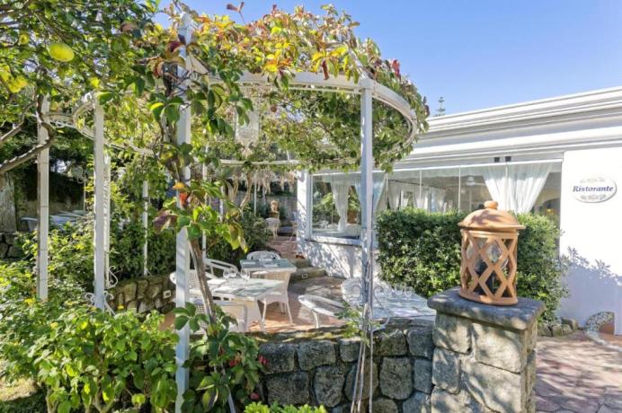 Hotel nel verde fronte mare ischia
