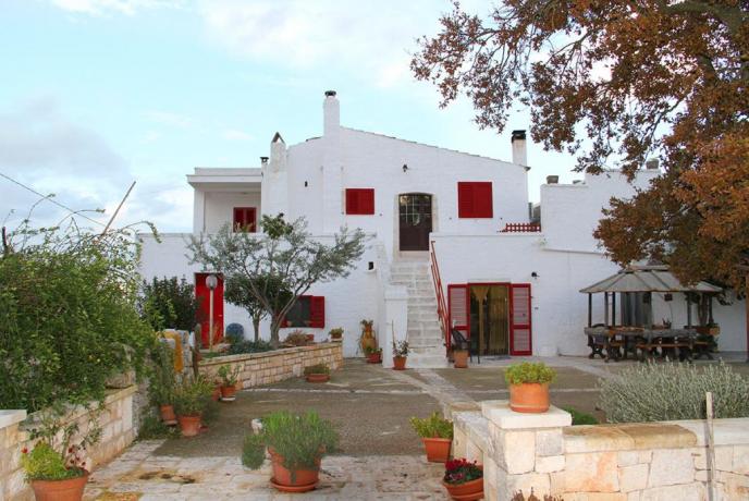 Ingresso miniappartamento "Granaio" Laire ad Alberobello