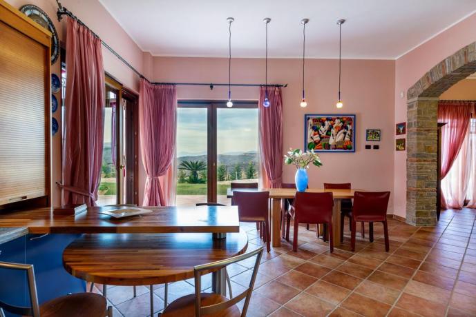 Grande appartamento-vacanza sul Golfo di Agropoli con vista-panoramica