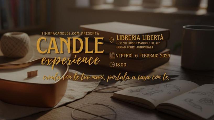Alla Libreria Libertà di Torre Annunziata torna la Candle Experience