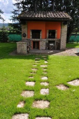 forno per pizza e barbecue villa indipendente