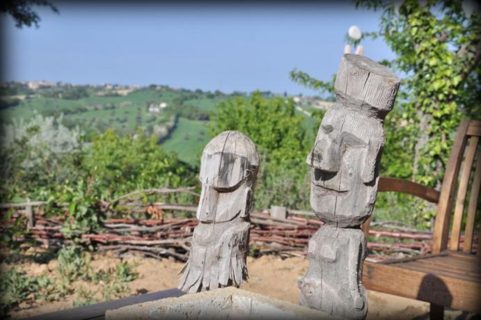 PANORAMA sculture legno caratteristiche storiche ad Ancona 