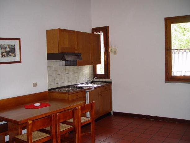 Angolo cottura in Appartamenti a Montecreto