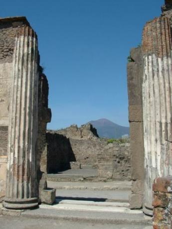 Pompei e il Vesuvio
