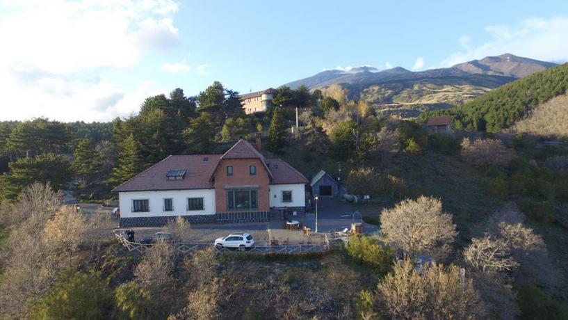 Hotel nella natura sull'Etna 