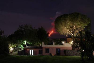 Agriturismo vista dell'Etna