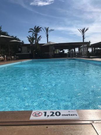 Piscina per bambini hotel 4stelle Baia Domizia
