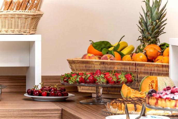 Hotel 3 stelle Sicilia buffet colazione