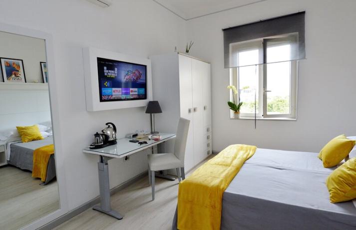 Camera da letto insonorizzata e climatizzata