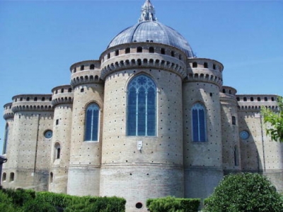 Dettaglio esterno del Santuario