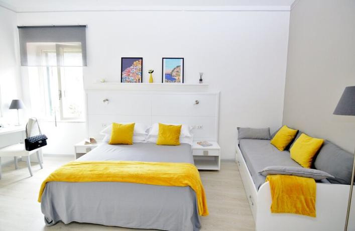 Camera da letto insonorizzata e climatizzata