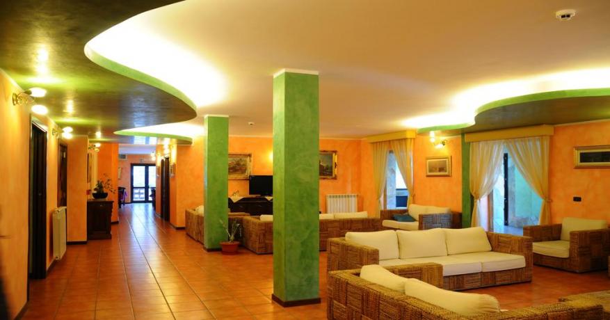 Salone comune hotel Alfedena Parco Nazionale d'Abruzzo