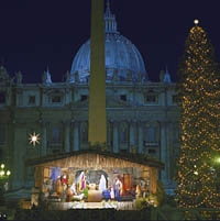 Christmas-crib in Rome