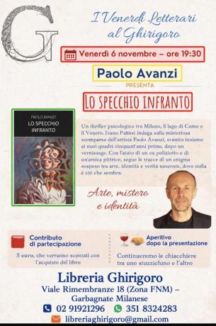 Paolo Avanzi alla Libreria Ghirigoro di Garbagnate Milanese
