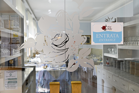 Ingresso Sale Ristorante Hotel delle Rose 