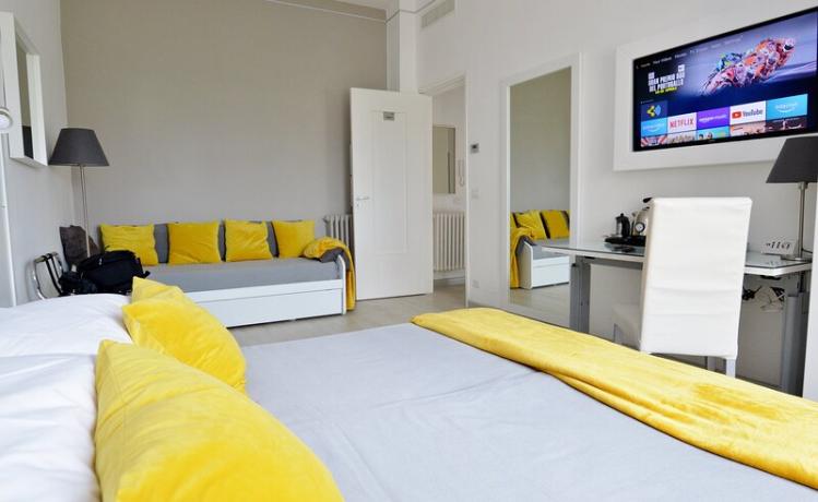 Camera da letto insonorizzata e climatizzata