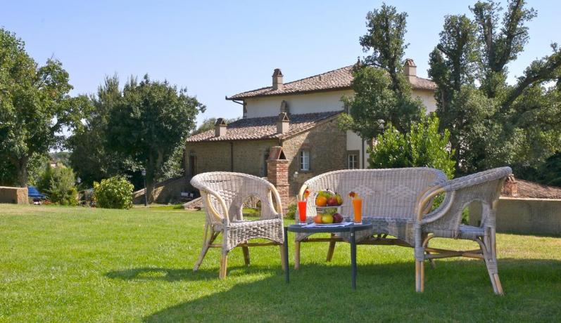 Vista esterna Relais a Cortona