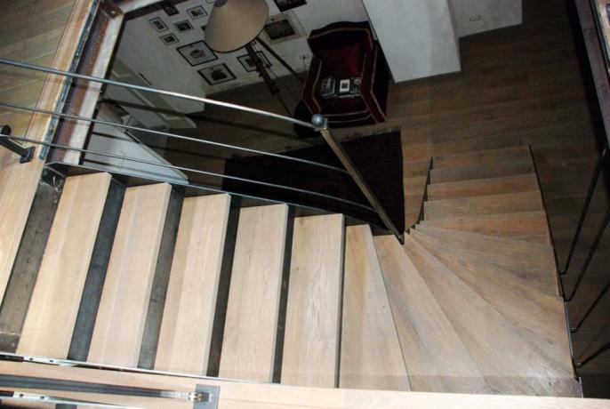 s1-8 scala prefabbricata per interno a fasce
