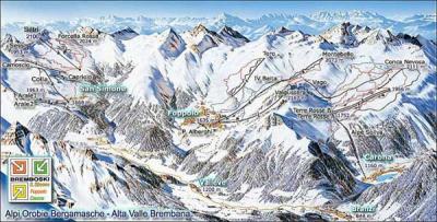 Skiing and snowboarding in Lombardy, Bergamo province