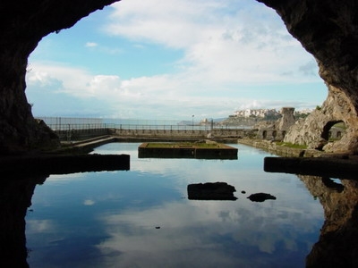 The cave of Tiberio in Sperlonga