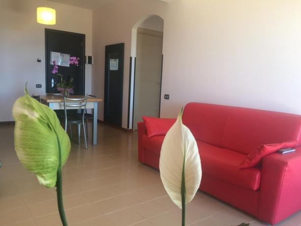 Soggiorno appartamento residence a Sciacca