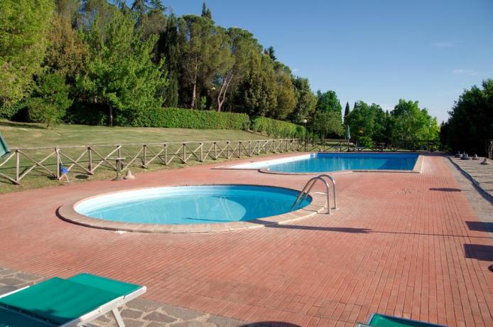 Agriturismo con piscina bambini Corciano