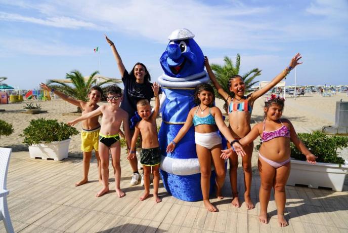 Offerte Rimini Hotel con animazione e miniclub bambini