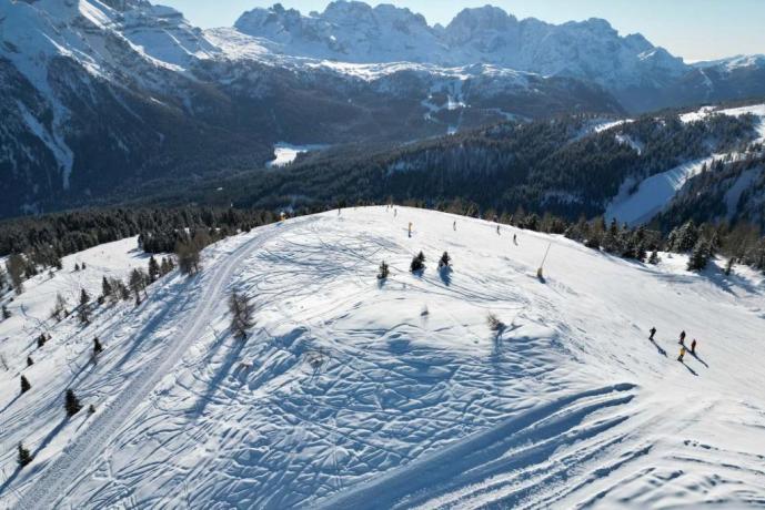 150 km di piste dove sciare