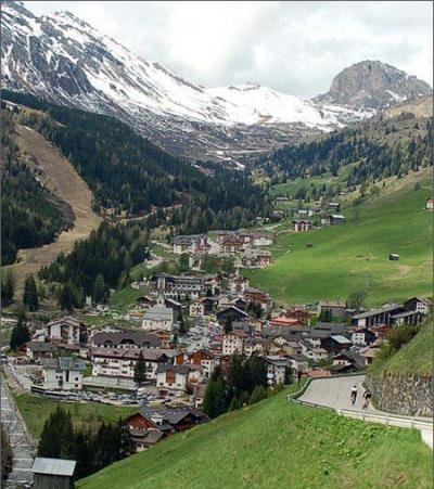 Dolomites superski area, stay near the slopes