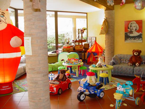 Area Giochi Bambini in Residence Monte Cimone 