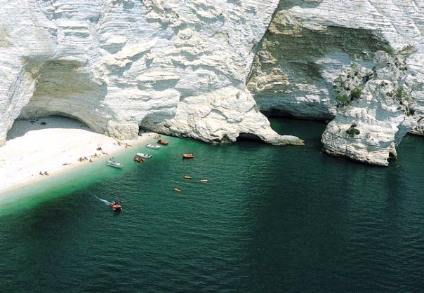 Escursioni in barca grotte marine di Vieste