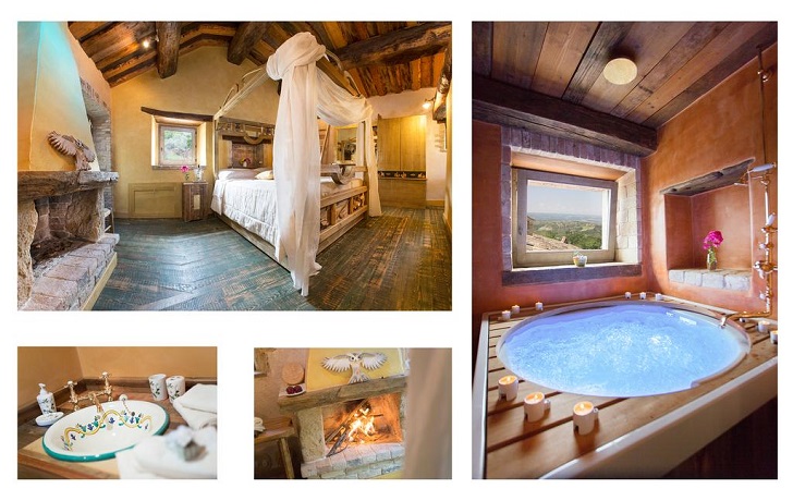 Villa con piscina coperta e spa ad uso esclusivo, a terni vicino ... Camere con idromassaggio toscana