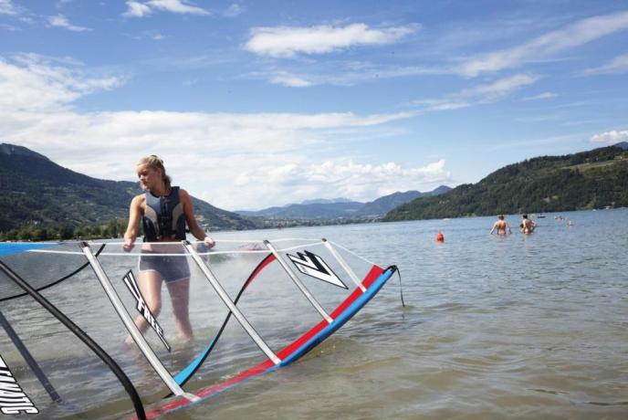 Attività nel Lago vicino Hotel a Levico Terme 