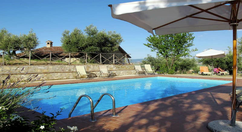 Swimmingpool: Holiday Apartments in Perugia