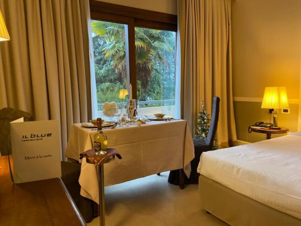 Cenone Romantico di San Silvestro in camera, Hotel-Monselice