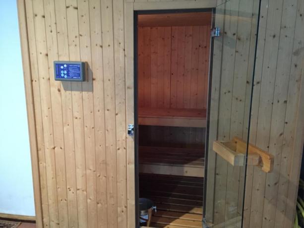 Zona benessere con Sauna 