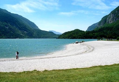 Hotel near the lake of Molveno