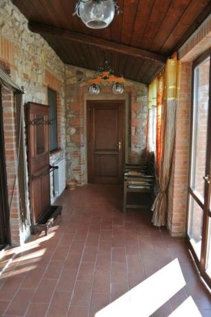 Corridoio B&B casale San Terenziano in Umbria