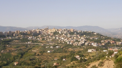 View over Chieti