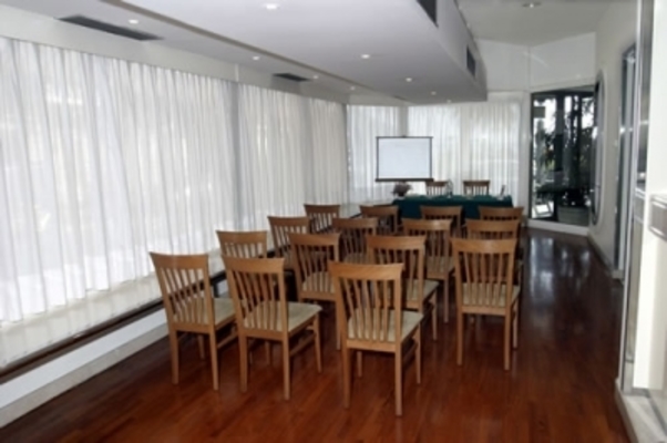 meeting room with equipment