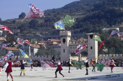 Middleage parade event  quintana  in ascoli