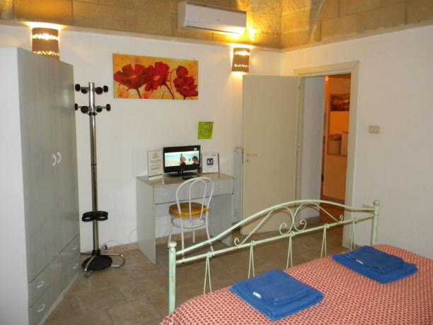Aria condizionata tv Camera Matrimoniale Centro Lecce