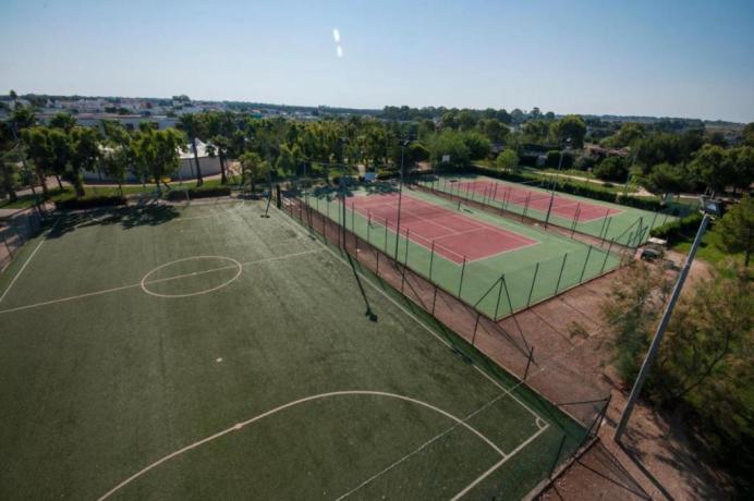 Campi sportivi resort 4 stelle Puglia