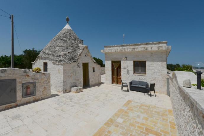 Ingresso della Struttura "I serri TRULLO e PADDETT"