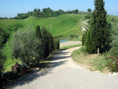 Ampio parco verde, Agriturismo Asciano 