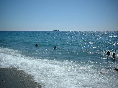 Clean beaches and clear waters in Siderno