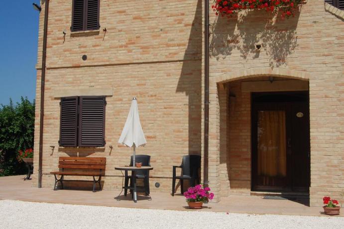 Appartamenti-vacanze ad Appignano con giardino Macerata 