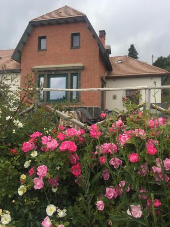 Esterno hotel con camere deluxe e standard
