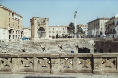 The antic center of Lecce